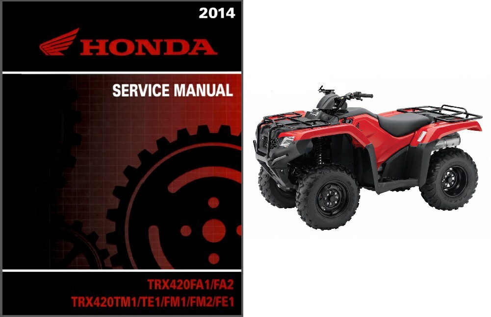 2013 Honda Trx420 Owners Manual Pdf Download
